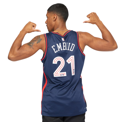 Camisa Regata Nike NBA Philadelphia 76ers City Edition 2023/24 - imagem 2