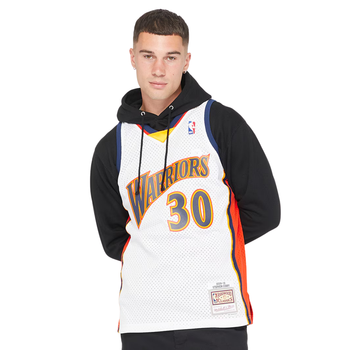 Camisa Regata Nike NBA Swingman Golden State Warriors Mitchell & Ness Hardwood Classics 2009/10 - imagem 1
