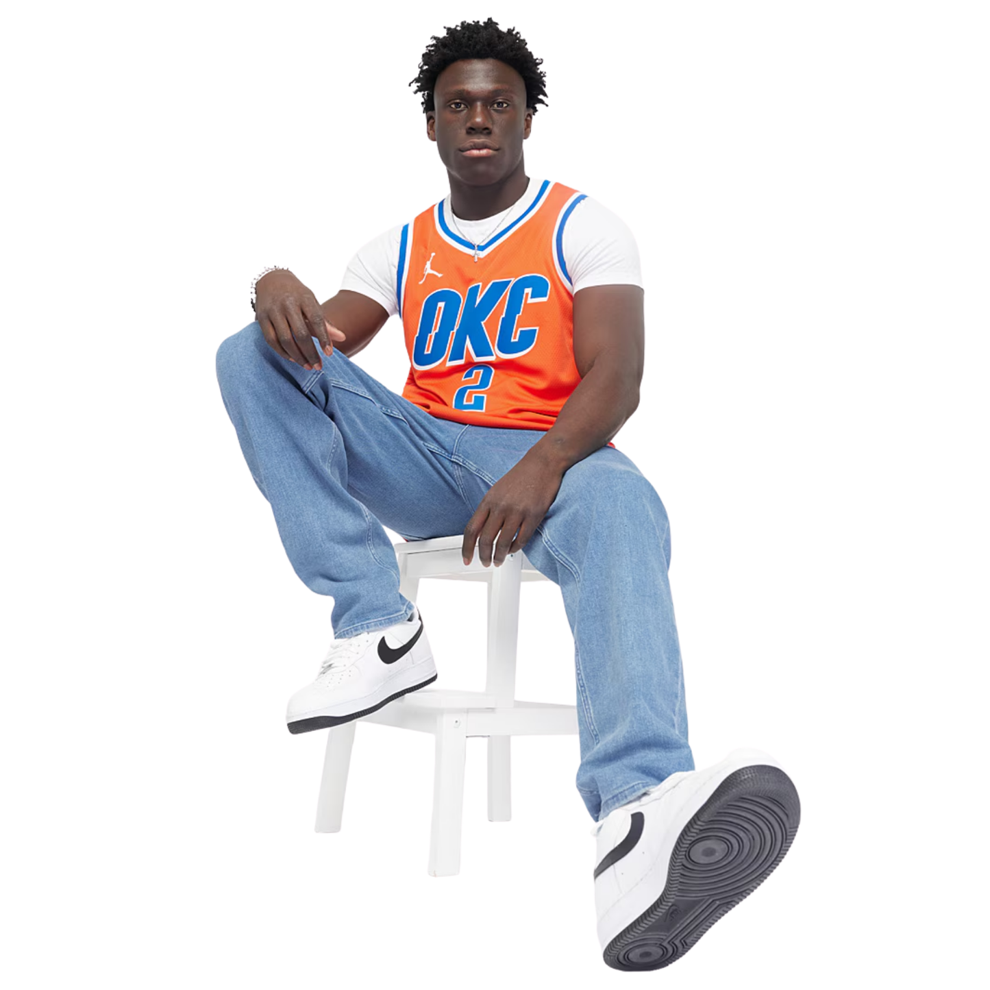 Camisa Regata Jordan NBA Oklahoma City Thunder Statement Edition 2022/23 - imagem 4