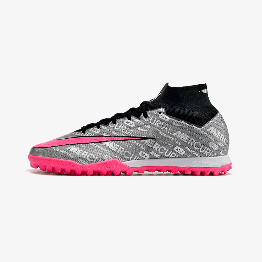 Chuteira Society Nike Mercurial Superfly Air Zoom 9 TF - vista frontal