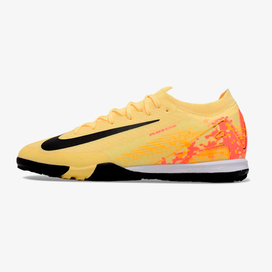 Chuteira Society Nike Air Zoom Mercurial Vapor 16 Elite TF - Amarela - vista frontal