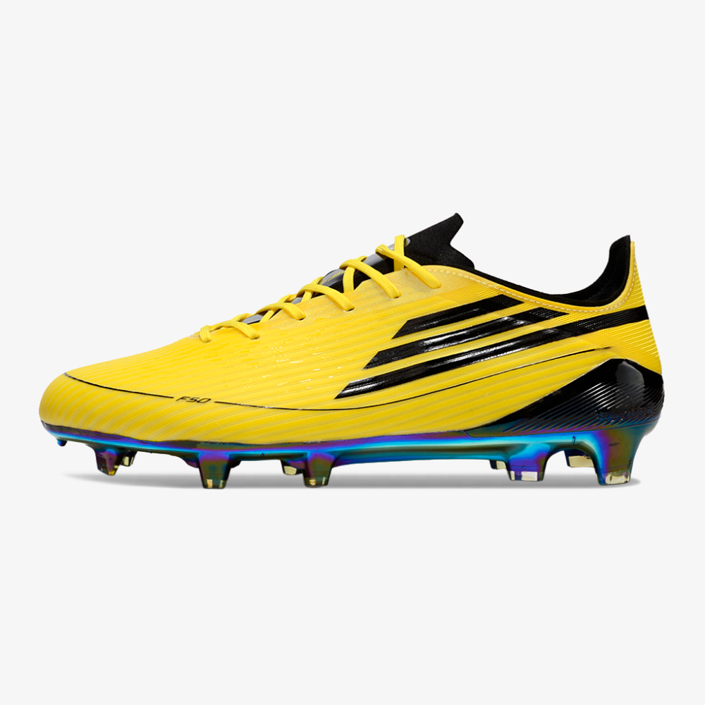 Chuteira Adidas Adizero f50 Elite FG - Amarela - vista frontal