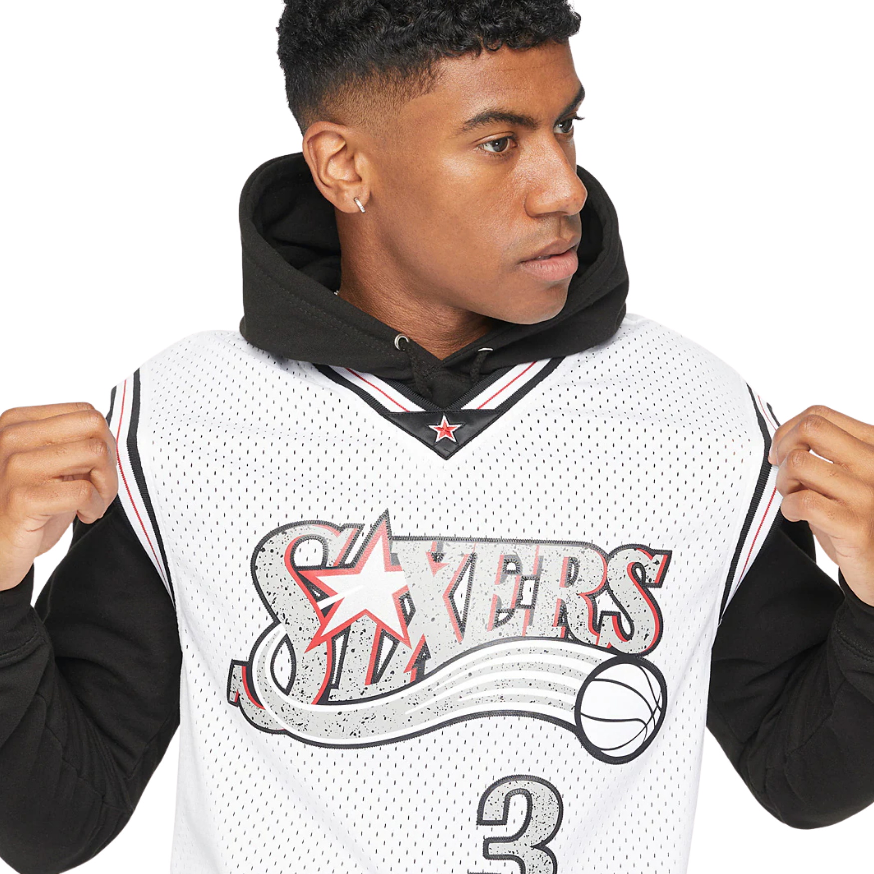 Camisa Regata NBA Philadelphia 76ers Mitchell & Ness 2000/01 - imagem 6