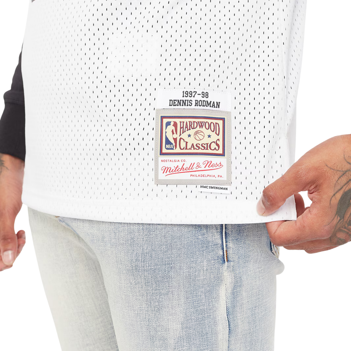 Camisa Regata NBA Chicago Bulls Mitchell & Ness 1997/98 - imagem 7