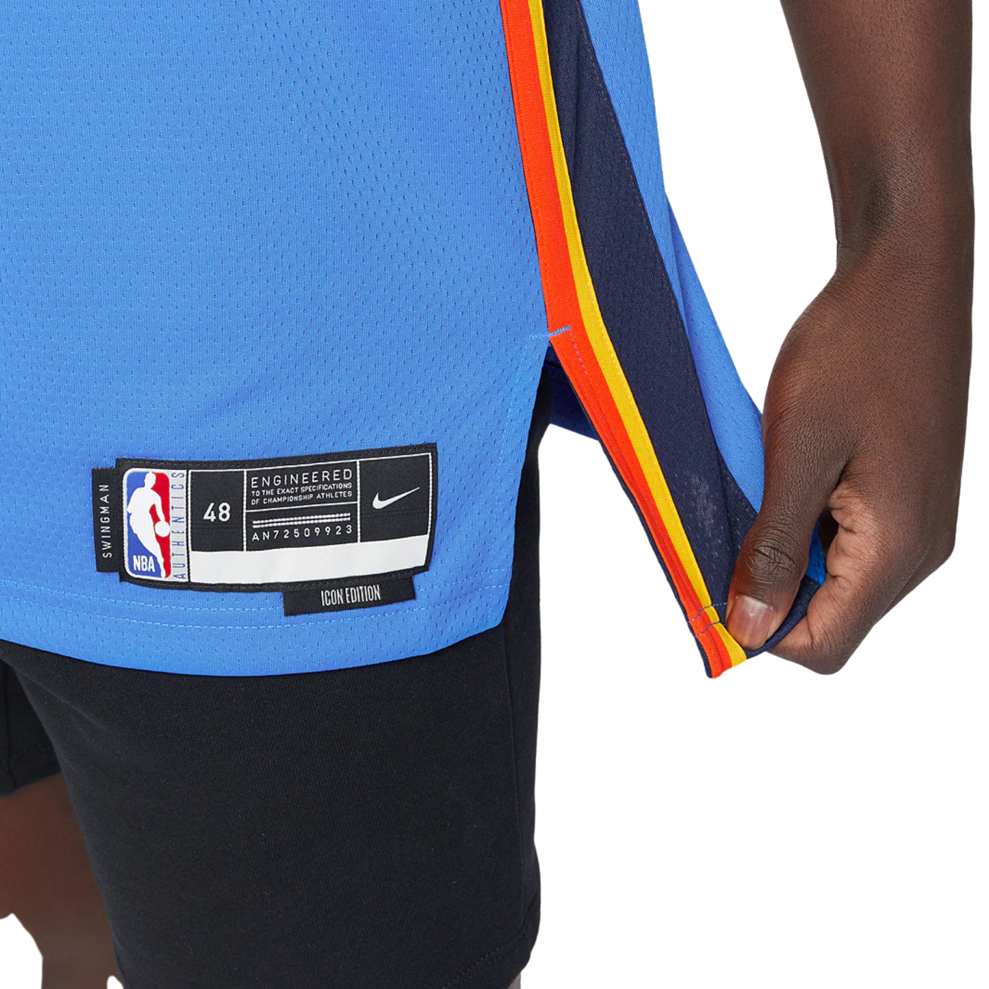 Camisa Regata Nike NBA Oklahoma City Thunder Icon Edition 2024/25 - imagem 8