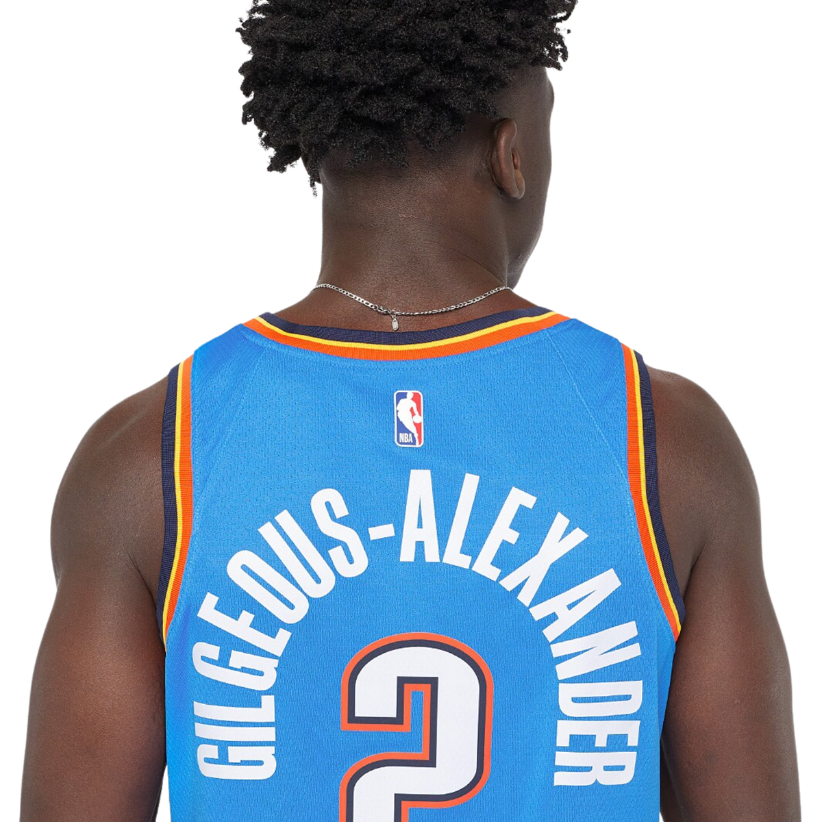 Camisa Regata Nike NBA Oklahoma City Thunder Icon Edition 2024/25 - imagem 9