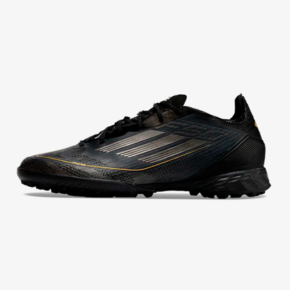 Chuteira Society Adidas F50.1 TF - Preta - vista frontal