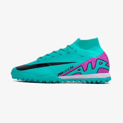 Chuteira Society Nike Mercurial Superfly Air Zoom 9 TF - vista frontal