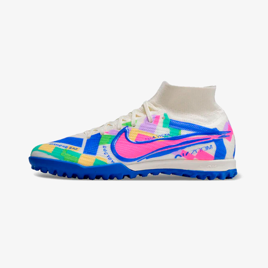 Chuteira Society Nike Mercurial Superfly Air Zoom 9 TF - vista frontal