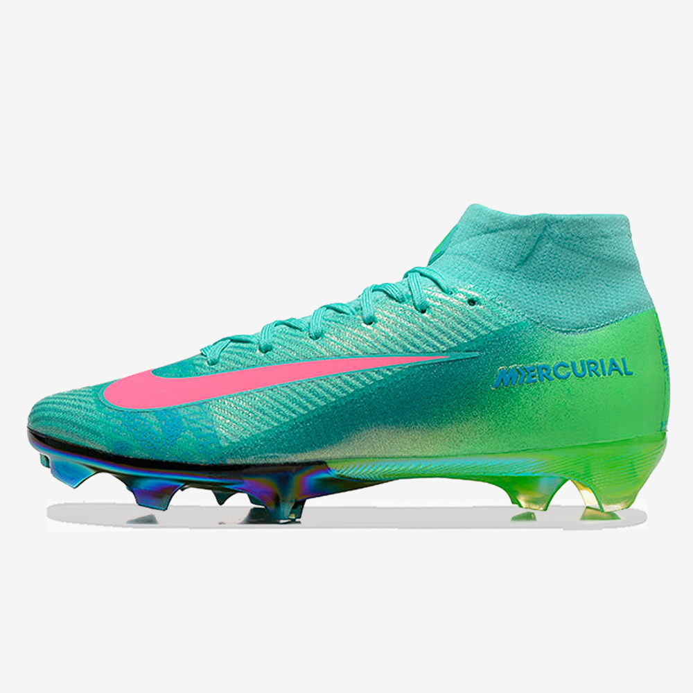 Chuteira Nike Mercurial Superfly Edição Especial 10 Cosmic 2 FG - vista frontal