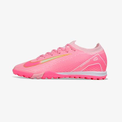Chuteira Society Nike Air Zoom Mercurial Vapor 16 Elite TF - Rosa - vista frontal