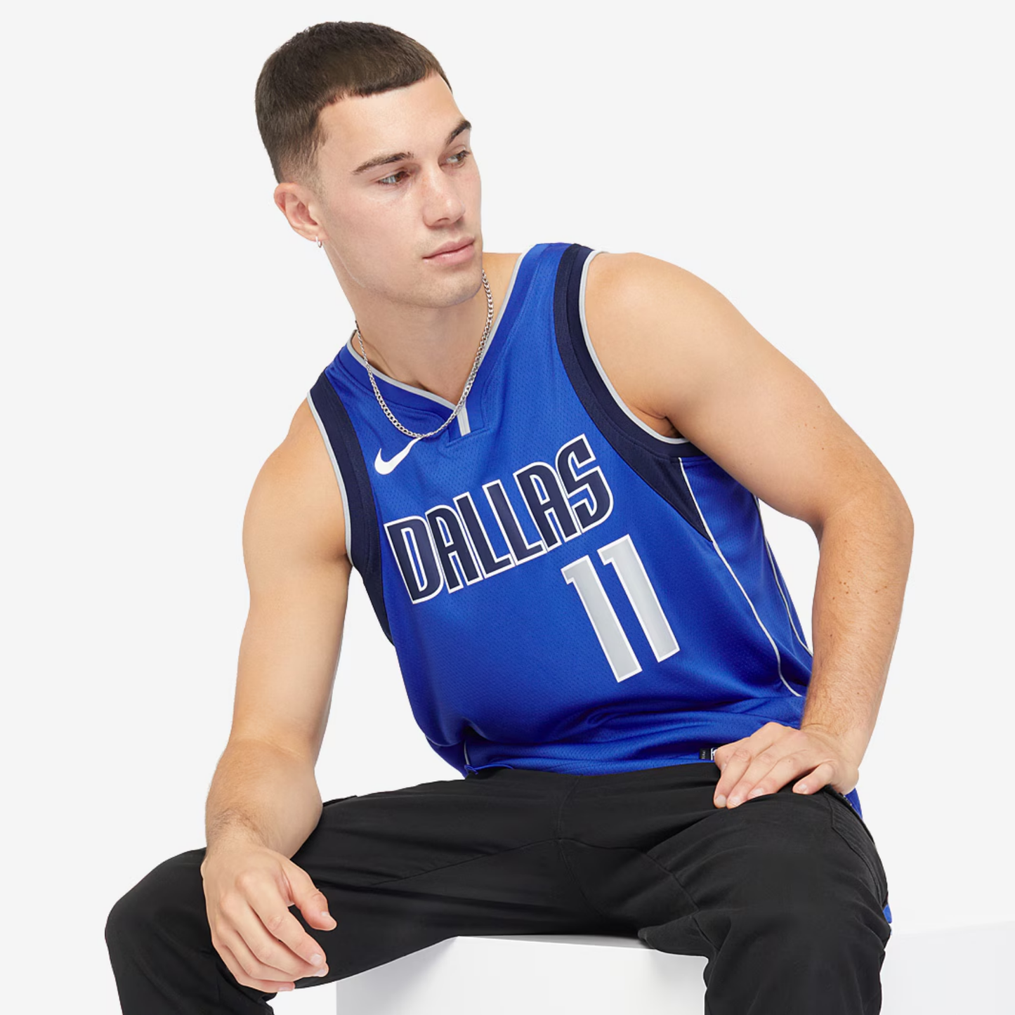 Camisa Regata Nike NBA Dallas Mavericks Icon Edition 2022/23 - imagem 3