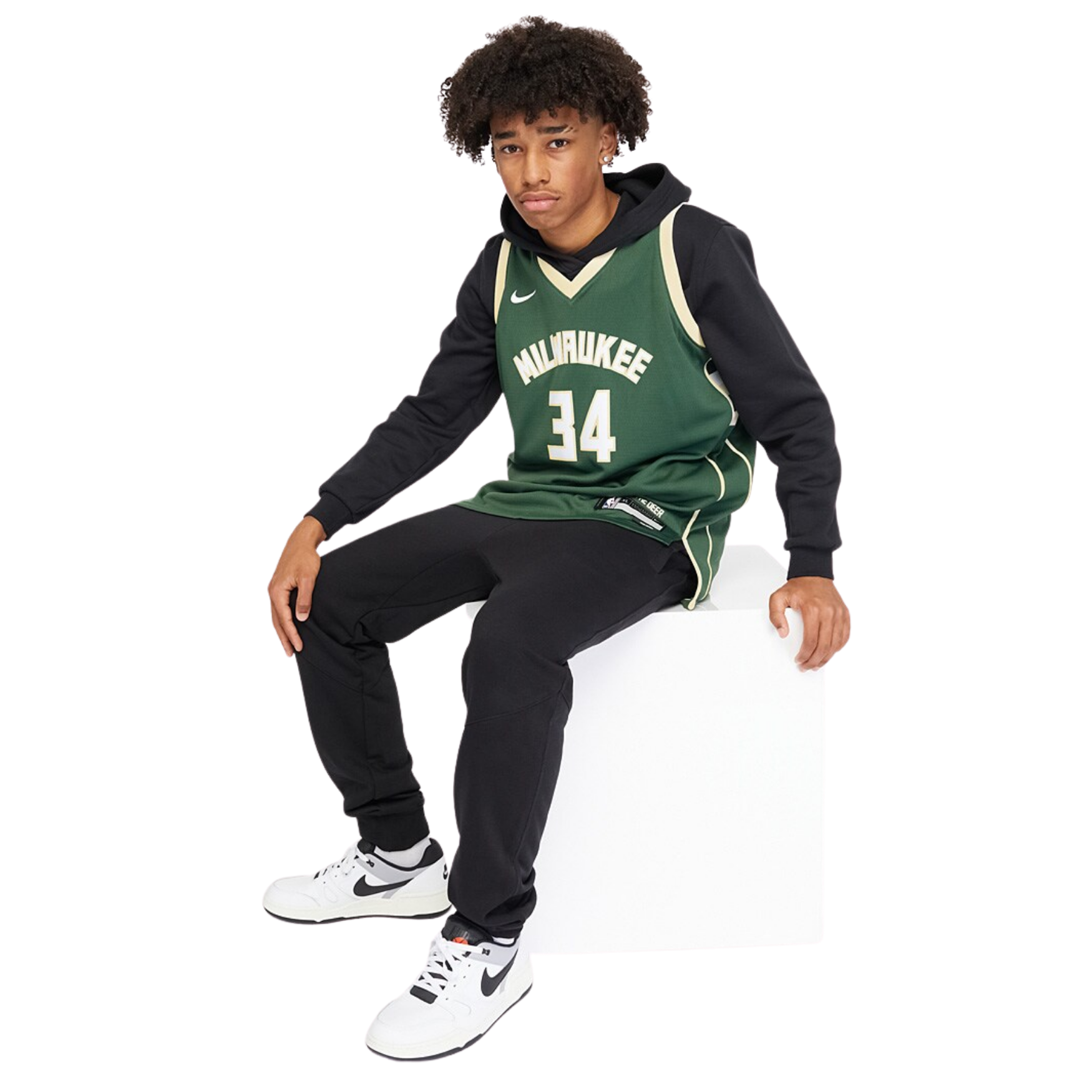 Camisa Regata Nike NBA Milwaukee Bucks 2024/25 - imagem 4