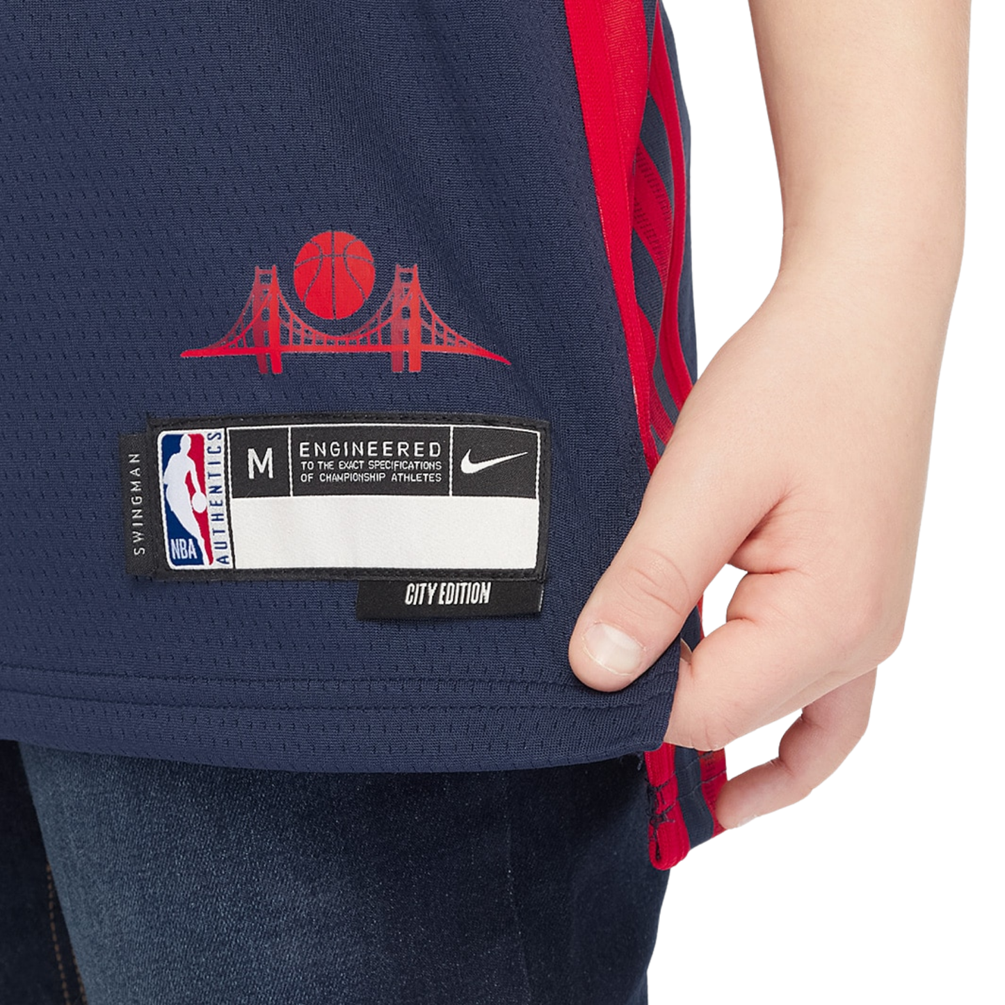 Camisa Regata Infantil Nike NBA Golden State Warriors - imagem 7