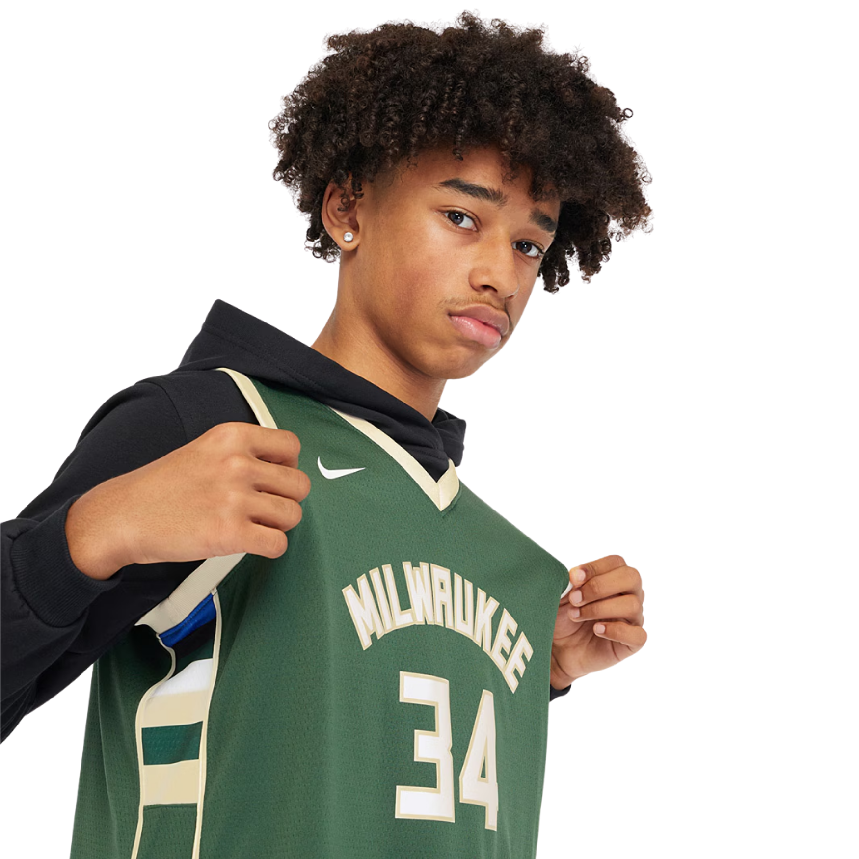 Camisa Regata Nike NBA Milwaukee Bucks 2024/25 - imagem 6