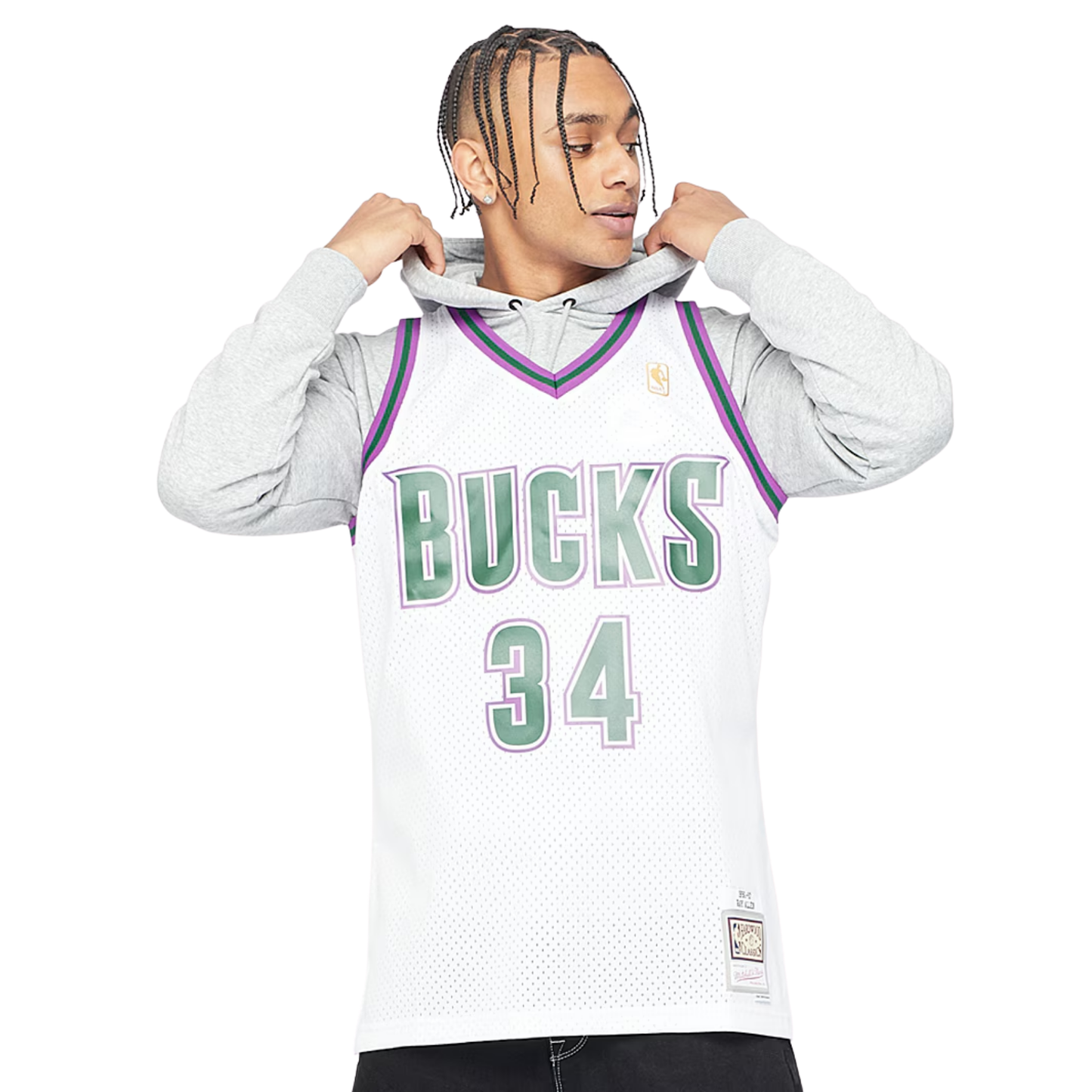 Camisa Regata NBA Milwaukee Bucks Mitchell & Ness 1996/97 - imagem 1