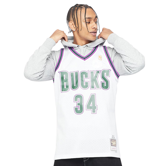 Camisa Regata NBA Milwaukee Bucks Mitchell & Ness 1996/97 - imagem 1