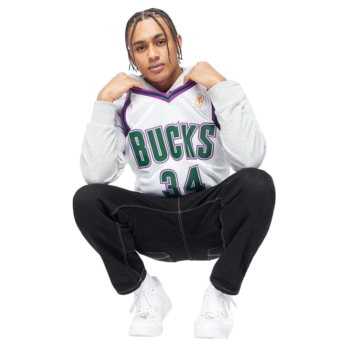 Camisa Regata NBA Milwaukee Bucks Mitchell & Ness 1996/97 - imagem 4