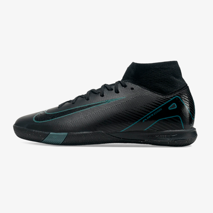 Chuteira Nike Air Zoom Mercurial Superfly 10 Elite  IC - Preta - vista frontal