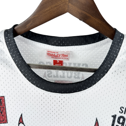 Camisa NBA Chicago Bulls Mitchell & Ness Hardwood Classics Vintage - imagem 10