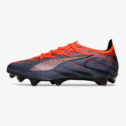 Puma Ultra 5 FG - Preto e Laranja - vista frontal