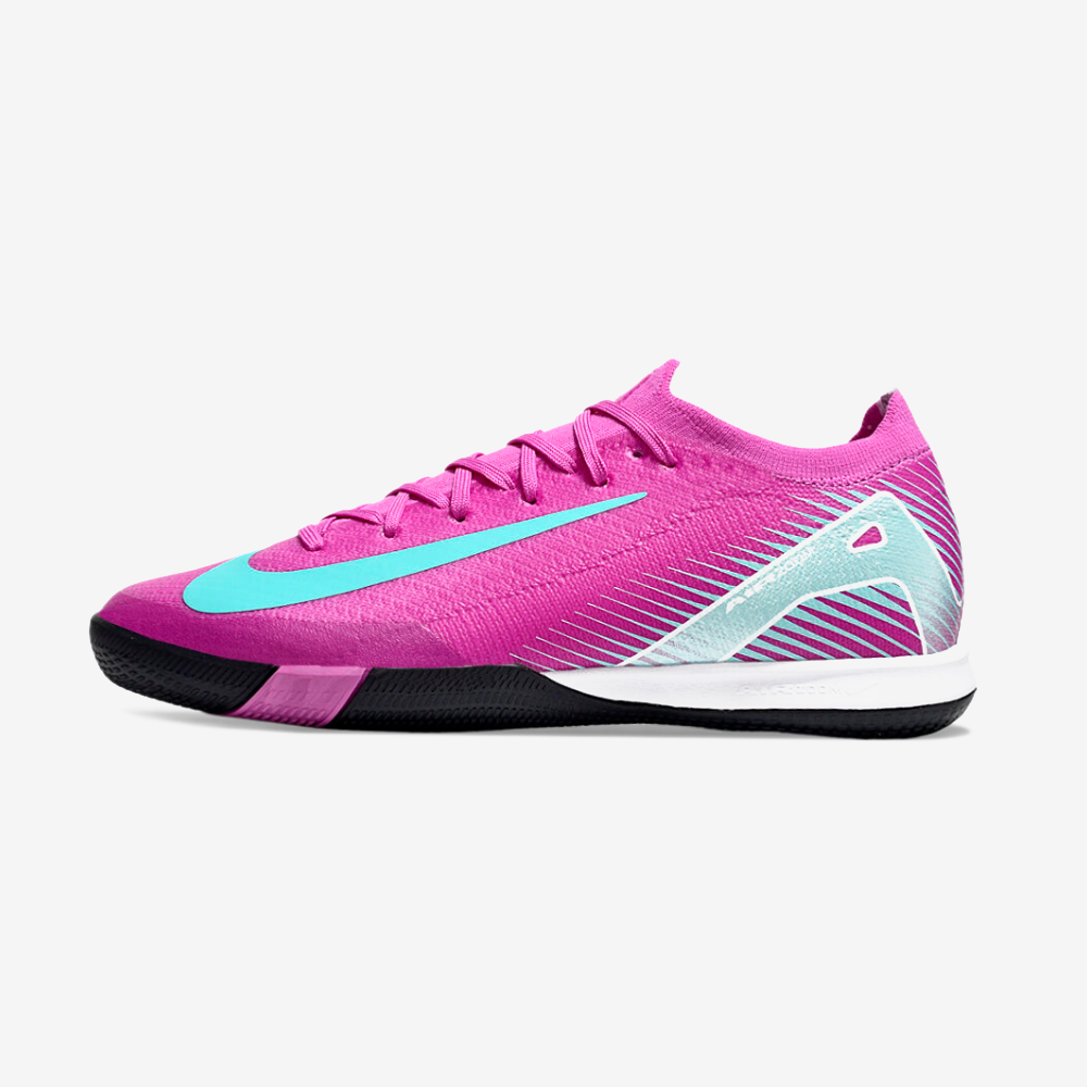 Chuteira Futsal Nike Mercurial Air Zoom Vapor 16 IC - Roxa e Azul - vista frontal