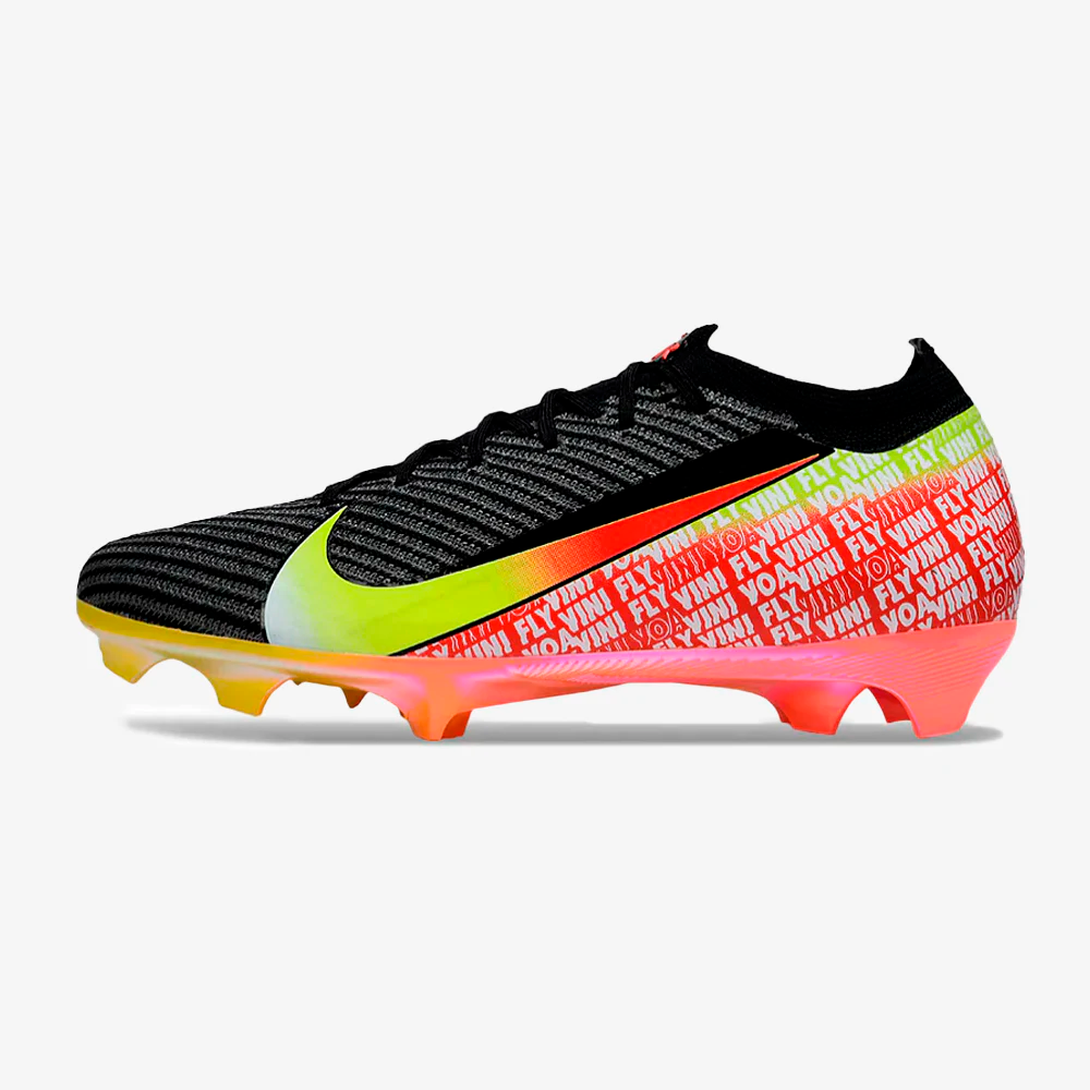 Chuteira Nike Mercurial Vapor 16 Elite "Vini jr" FG - Preta - vista frontal