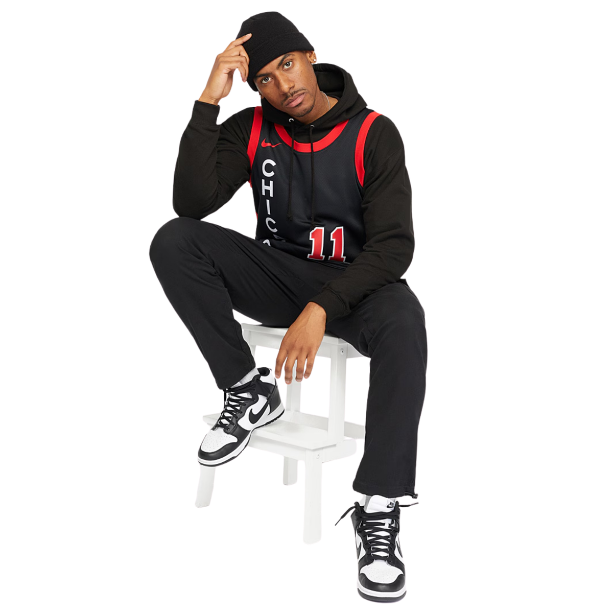 Camisa Regata Nike NBA Chicago Bulls City Edition 2023/24 - imagem 4