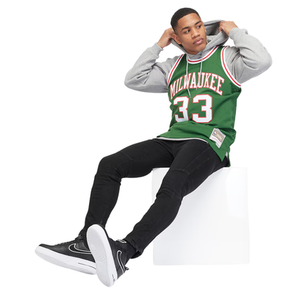 Camisa Regata NBA Milwaukee Bucks Mitchell & Ness 1970/71 - imagem 4