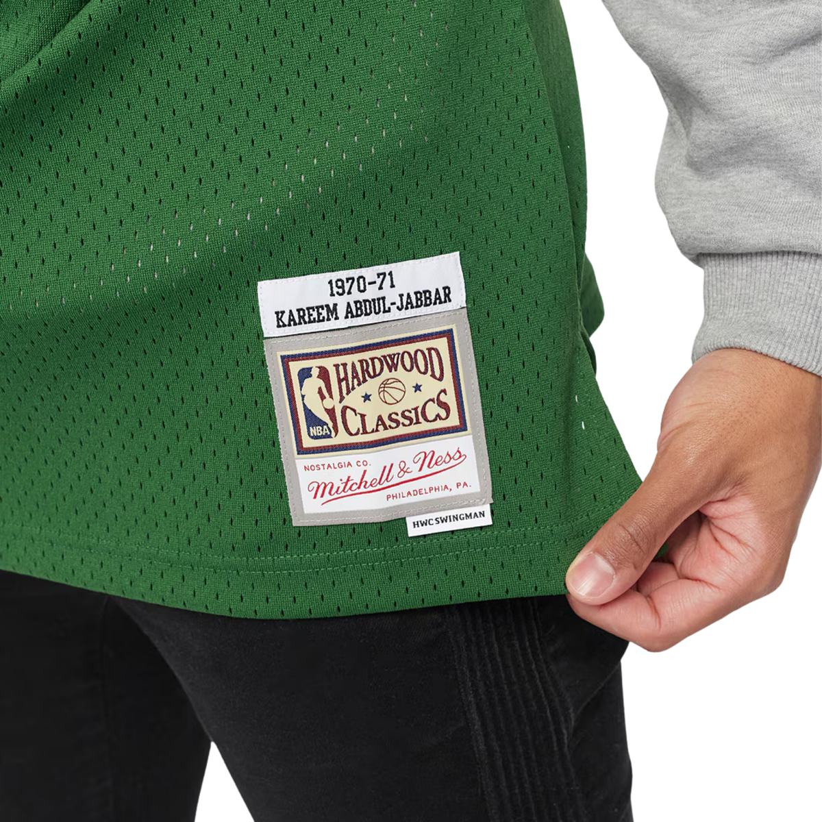 Camisa Regata NBA Milwaukee Bucks Mitchell & Ness 1970/71 - imagem 6