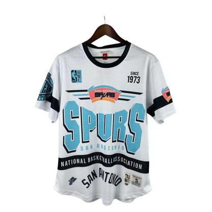 Camisa NBA San Antonio Spurs & Ness Hardwood Classics Vintage - imagem 1