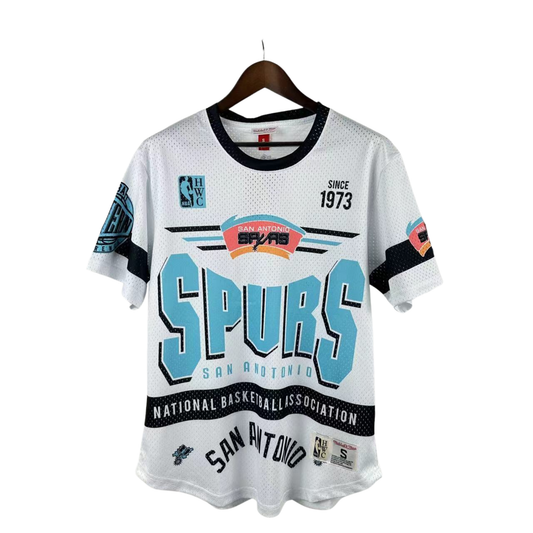 Camisa NBA San Antonio Spurs & Ness Hardwood Classics Vintage - imagem 1