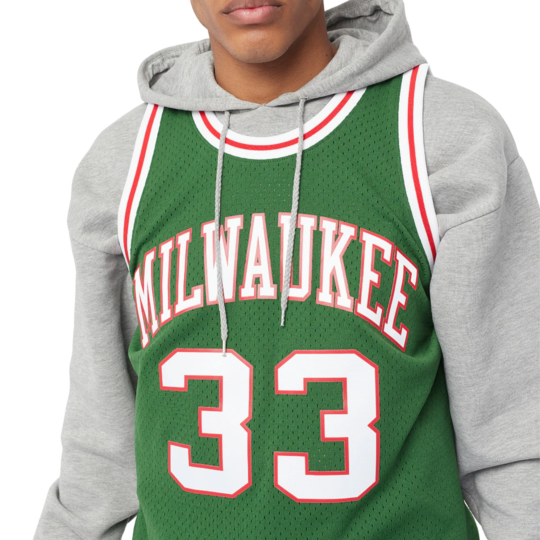 Camisa Regata NBA Milwaukee Bucks Mitchell & Ness 1970/71 - imagem 7