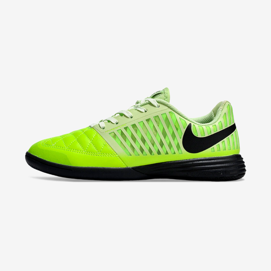 Tênis Futsal Nike Lunar Gato IC - Verde e Preta - vista frontal