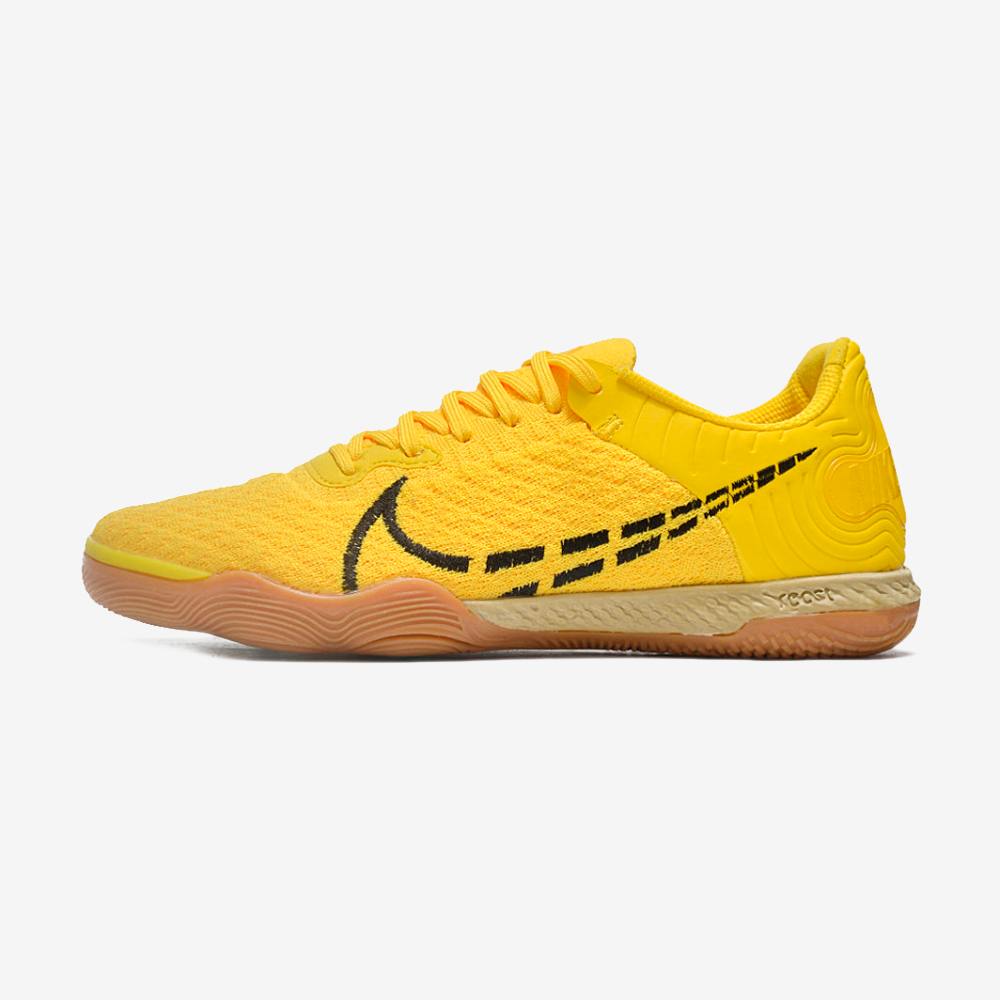 Tênis Futsal Nike React Gato IC - Amarela - vista frontal