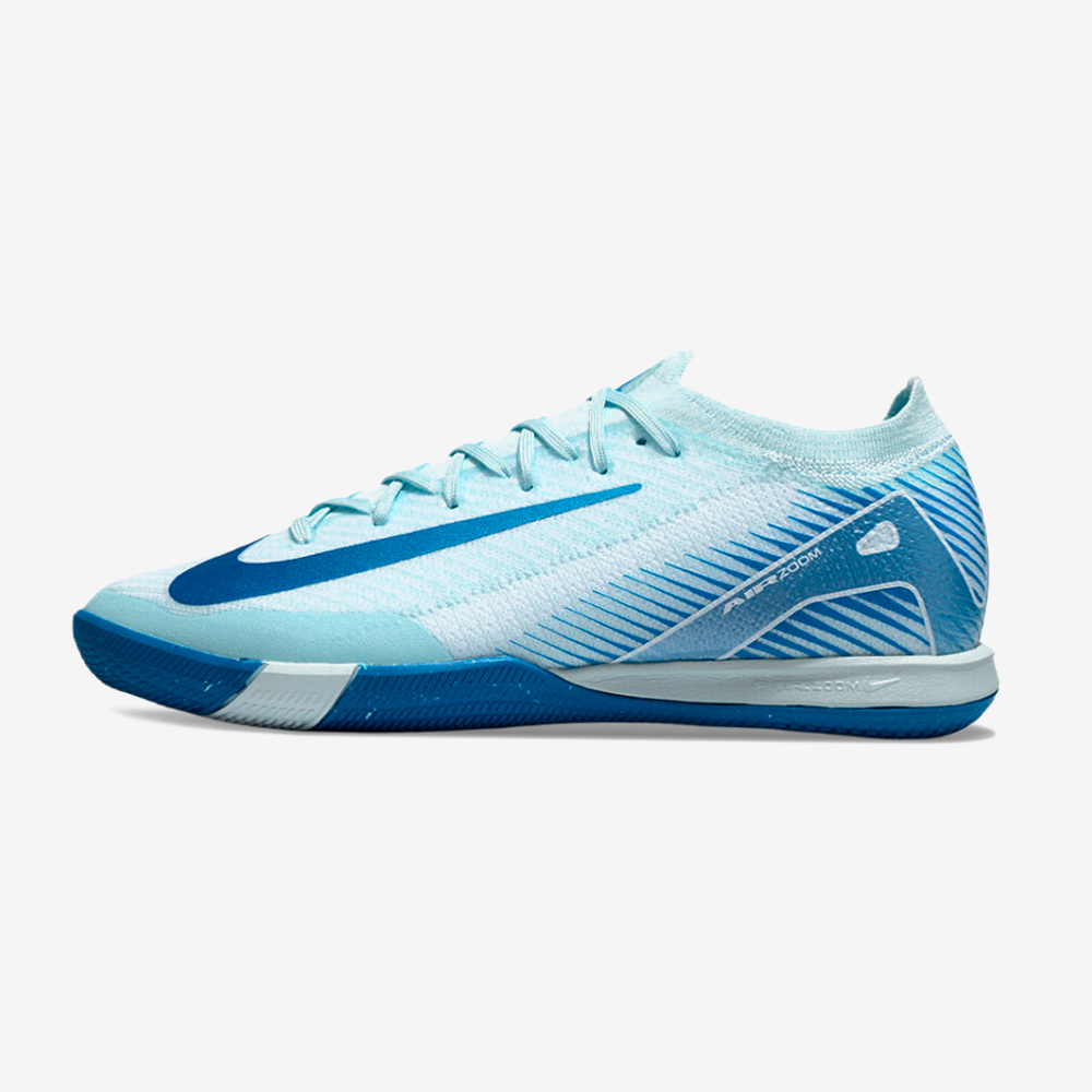 Chuteira Futsal Nike Mercurial Air Zoom Vapor 16 IC - Azul - vista frontal