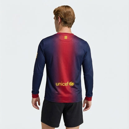Camisa Retrô Barcelona 2012/13 I Manga Longa — imagem 2