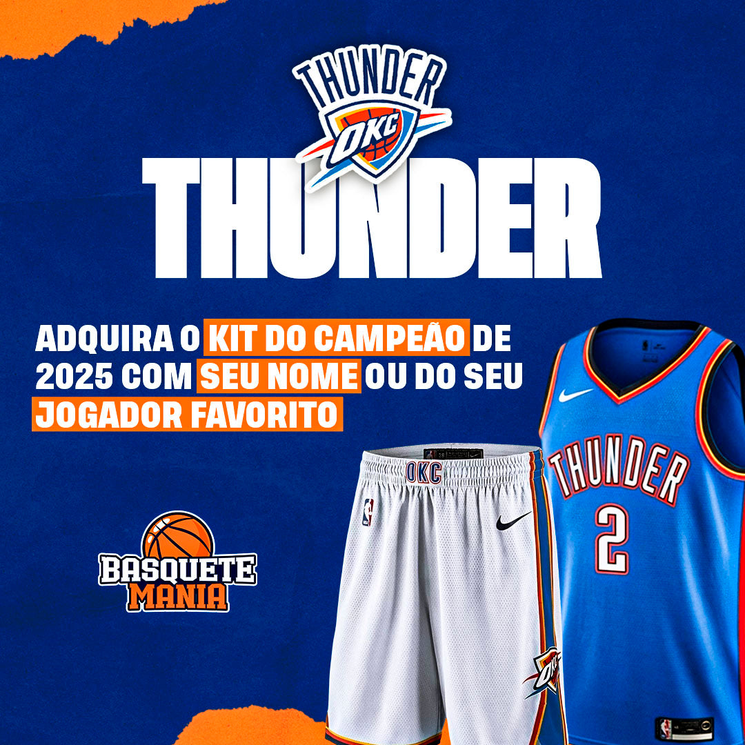 Camisa Regata Nike NBA Oklahoma City Thunder Icon Edition 2024/25 - imagem 7