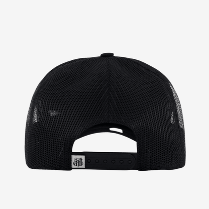 Boné Santos Trucker Preto e Branco — imagem 3