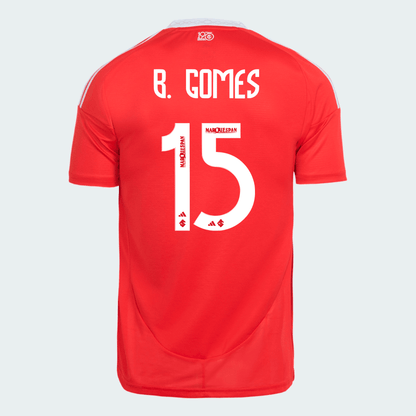 Camisa adidas Internacional 2025/26 I - B. Gomes N° 15