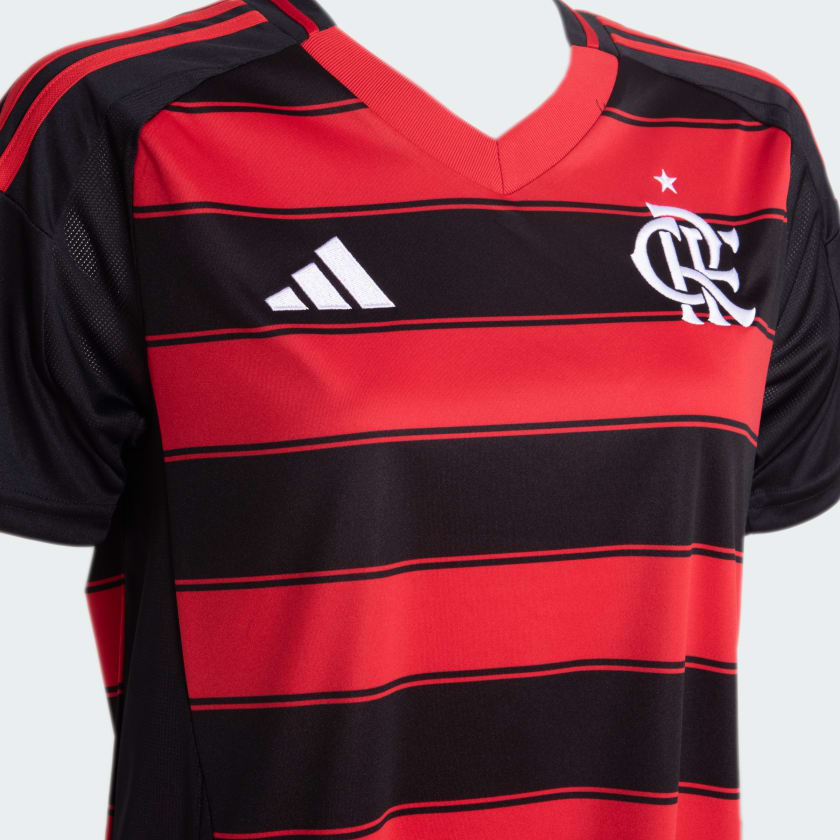 Camisa Feminina Adidas Flamengo 2025/26 I — imagem 3