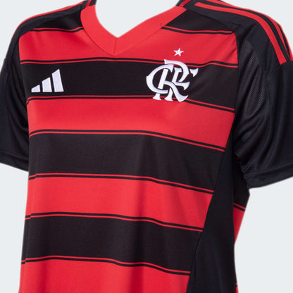 Camisa Feminina Adidas Flamengo 2025/26 I — imagem 4