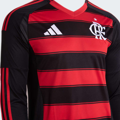Camisa Manga Longa Adidas Flamengo 2025/26 I — imagem 6