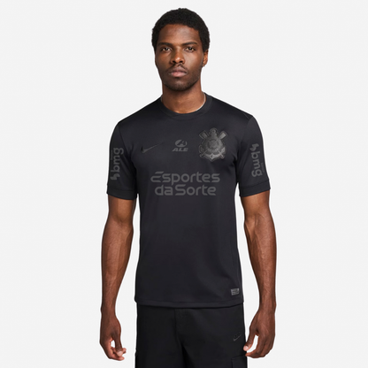 Camisa Nike Corinthians 2024/25 II Torcedor Com Patrocínios — imagem 3