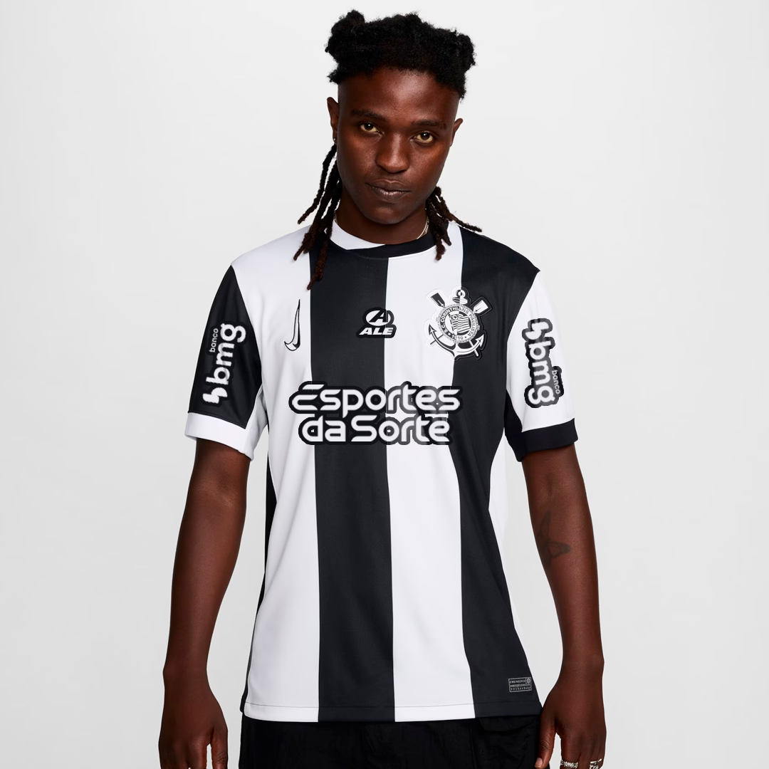 Camisa Nike Corinthians 2024/25 III Torcedor Com Patrocínios — imagem 2
