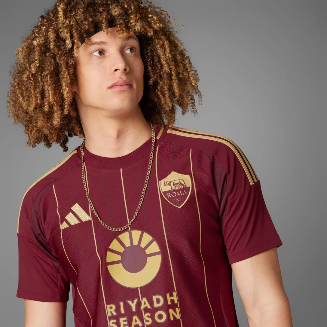 Camisa adidas AS Roma 2024/25 I — imagem 4