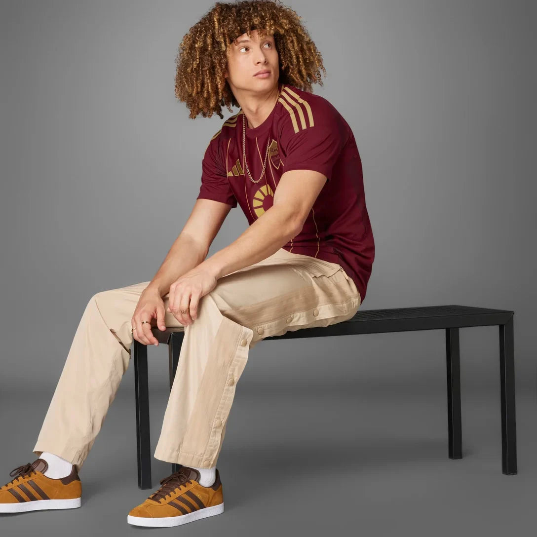 Camisa adidas AS Roma 2024/25 I — imagem 5
