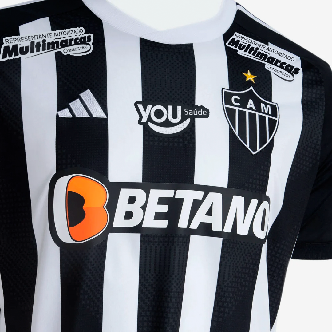 Camisa adidas Atlético Mineiro 2024/25 I Com Patrocínios — imagem 2