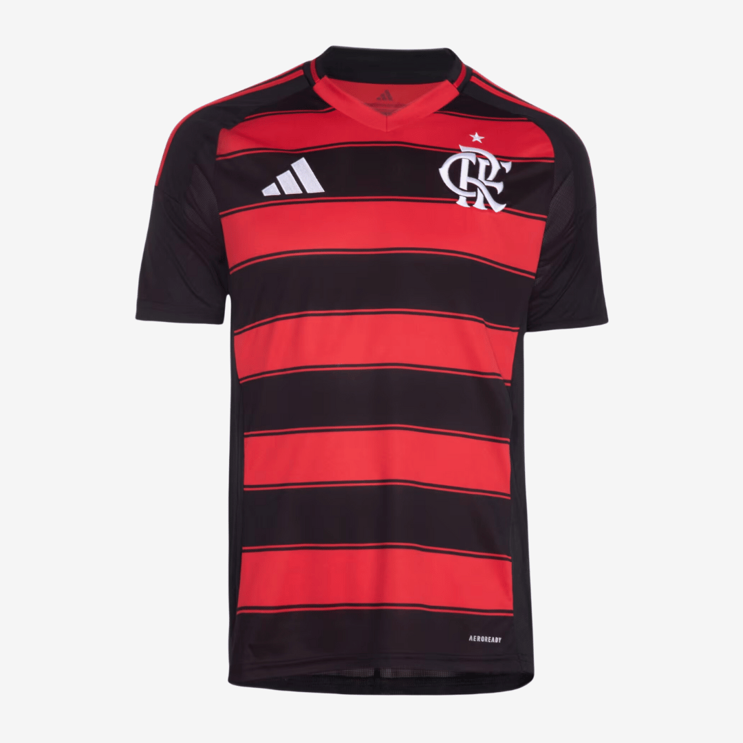 Camisa Adidas Flamengo 2025/26 I AYRTON LUCAS N° 6 — imagem 2