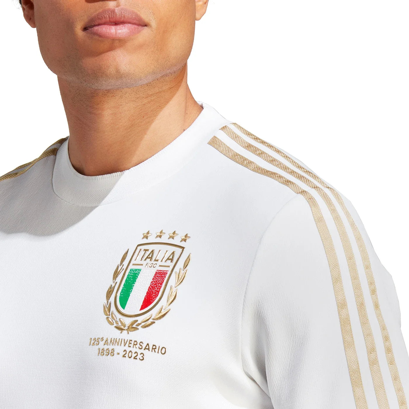Camisa adidas Itália 125th Anniversary — imagem 5